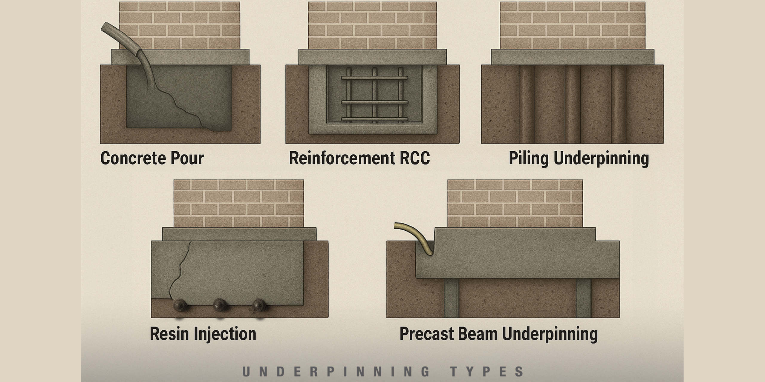 underpinning work types in uk