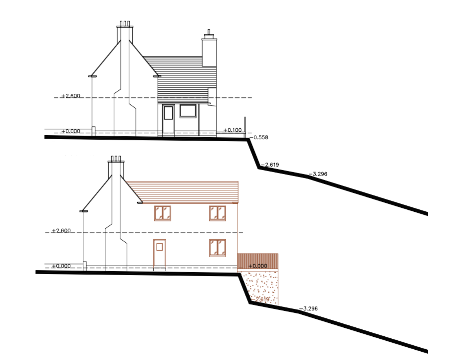 underpinning plans for the damage house in uk
