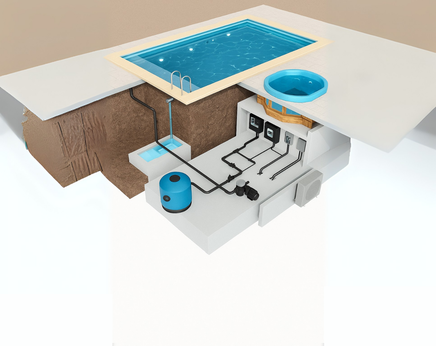 pool design and how it structurally work