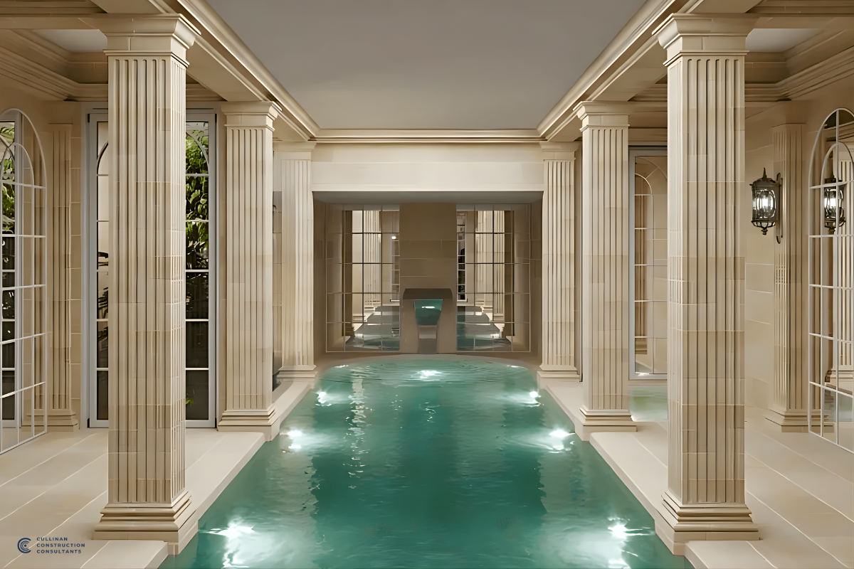 swimming pool build and design by cullinan construction consultant